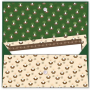 Nekupto Weihnachtsgeld Umschlag Weihnachtswunsch Kerze in einer Nuss 116 x 220 mm