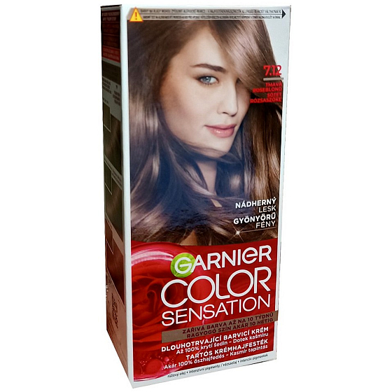 Garnier Color Sensation Haarfarbe 7.12 Dunkles Rosenblond