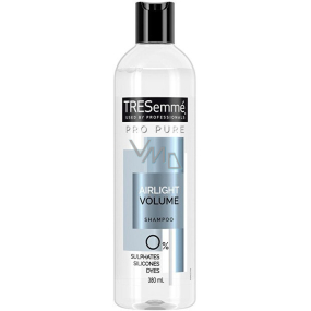 TRESemmé Pro Pure Airlight Volume Shampoo für Haar ohne Volumen 380 ml
