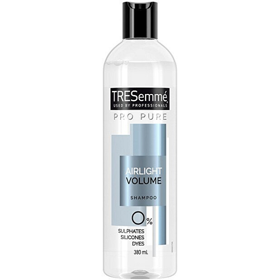 TRESemmé Pro Pure Airlight Volume Shampoo für Haar ohne Volumen 380 ml