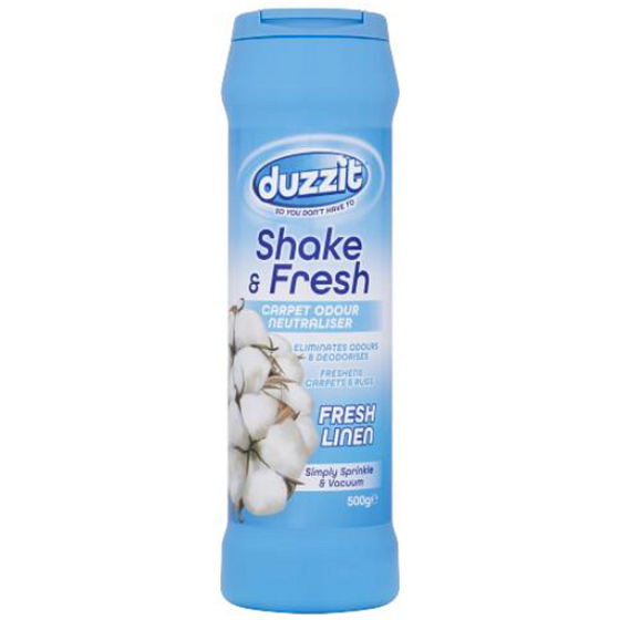 Duzzit Shake & Fresh Fresh Linen - Duft der sauberen Wäsche Duft für Teppiche 500 g