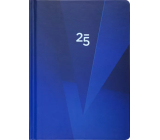 Albi Tagebuch 2025 wöchentlich - Blau 12 x 16,8 x 1,5 cm