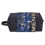 Nivea Men Anti-Age Hyaluron Tagescreme 50 ml + Nivea Men Hyaluron After Shave Balsam 100 ml + Nivea Men Protect & Care Duschgel 250 ml, Pflegeset für Männer