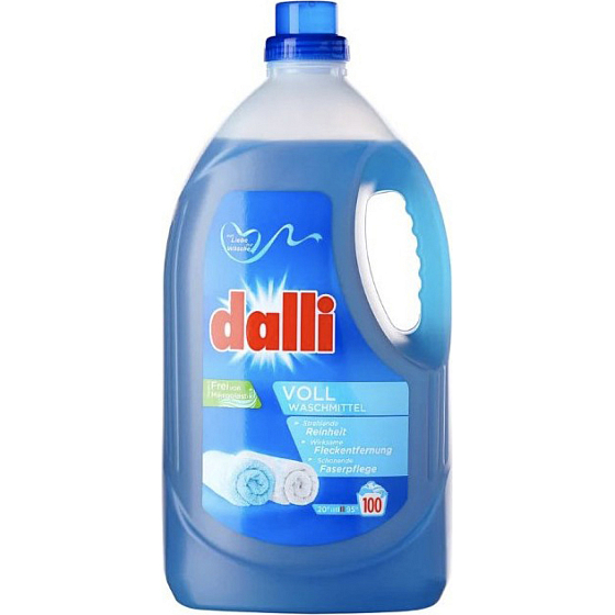 Dalli prací gel Activ Univerzal, 5 l, 100 dávek, univerzální gel na praní pro barevné i bílé prádlo
