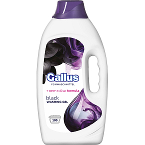 Gallus Waschgel Black, 100 Wäschen, 4 l