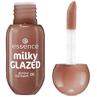 Essence glanzender Lippenbalsam Milky GLAZED 05 Latte-Tude 4 ml