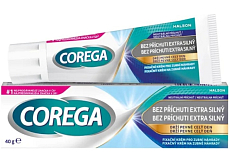 Corega ohne Geschmack extra starker Haftcreme für Zahnprothesen 40 g