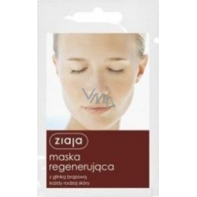 Ziaja Brown Clay Regenerierende Gesichtsmaske Alle Hauttypen 7 ml