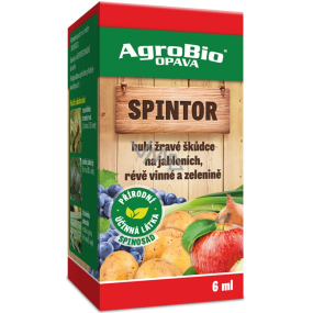 AgroBio Spintor Mittel gegen schädliche Insekten an Obst, Gemüse und Weinreben 6 ml