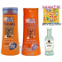 Böhmen Geschenke Solsolis Sun Care OF15 Sonnencreme 250 ml, nach Sonnencreme 250 ml, Bacardi 5 cl