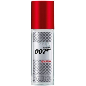 James Bond 007 Quantum parfümiertes Deodorantglas für Männer 75 ml
