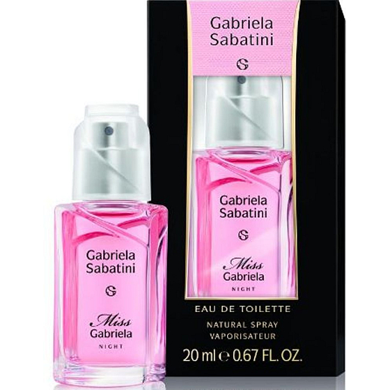 Gabriela Sabatini Miss Gabriela Night Eau de Toilette für Frauen 20 ml
