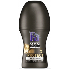 Fa Men Xtreme Protect 5 Roll-On Ball Deodorant für Männer 50 ml
