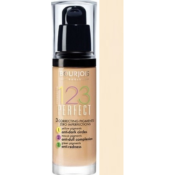 Bourjois 123 Perfect Foundation Schminke 51 Vanille Clair 30 ml