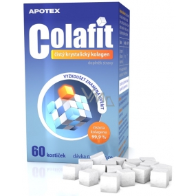 Apotex Colafit reines kristallines Kollagen Nahrungsergänzungsmittel 60 Würfel