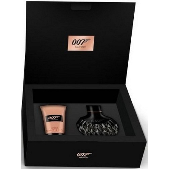 James Bond 007 für Frauen parfümiertes Wasser für Frauen 30 ml + Duschgel 50 ml, Geschenkset