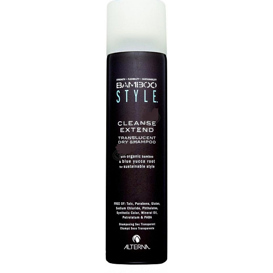 Alterna Bamboo Style Cleanse Extend Dry Bamboo Leaf Invisible Transparent Dry Shampoo 40 ml Mini