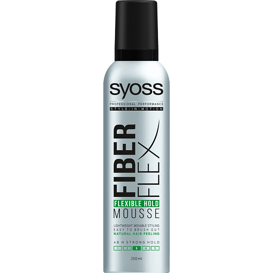 Syoss Fiberflex Hold starker Fixierschaumhärter 250 ml