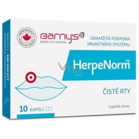 Barnys HerpeNorm Intensivpflege für Ihre Lippen 10 cps Kapseln