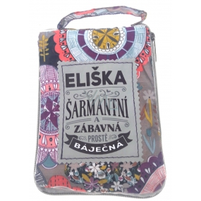 Albi Reißverschlusstasche in einer Handtasche mit dem Namen Eliška 42 x 41 x 11 cm