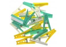 Plastic Nova Kleine Wäscheklammern 25 Stück