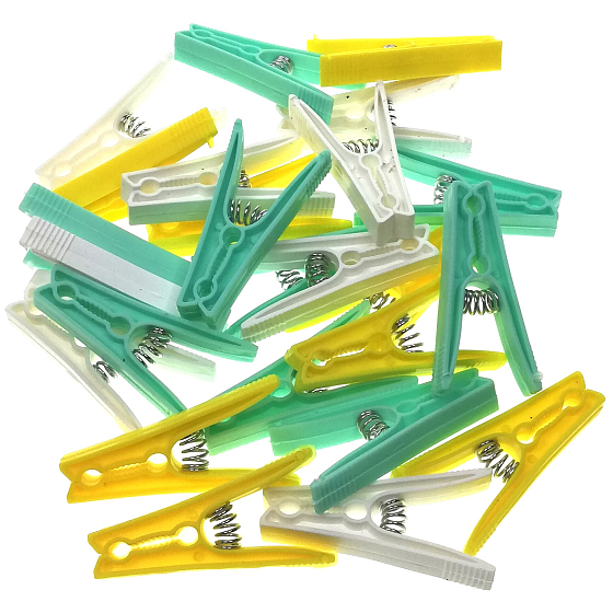 Plastic Nova Kleine Wäscheklammern 25 Stück