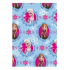 Ditipo Geschenkpapier 70 x 200 cm Weihnachten Disney Ice Kingdom hellblau