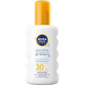 Nivea Sun Sensitive OF 30 Sprüh-Sonnenschutz, 200 ml Nivea Sun Sensitive OF 30 Sprüh-Sonnenschutz, 200 ml
