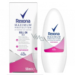 Rexona Maximum Protection Confidence Antitranspirant Deodorant Roll-On für Frauen 50 ml