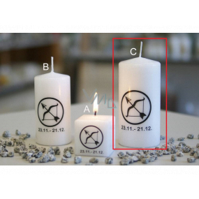 Lima Horoskop Schütze Kerzenzylinder 60 x 120 mm 1 Stück