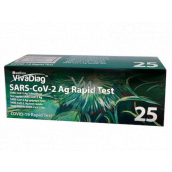 Wellion VivaDiag Rapid SARS-COV-2 AG Antigen Abstrichtest Covid-19 aus der Nasenregion (auch für Kinder) 25 Stück