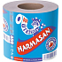 Harmasan 1-lagiges Toilettenpapier, Rolle mit 400 Zetteln, 1 Rolle