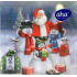 Aha Papierservietten 3 Lagen 33 x 33 cm 20 Stück Weihnachten Weihnachtsmann und Schneemänner