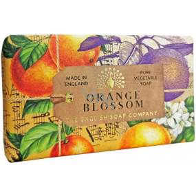 English Soap Orangenblüte natürlich parfümierte Toilettenseife mit Sheabutter 190 g