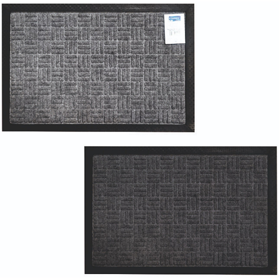 Clanax Excellent Duo Fußmatte Rechteck Gummi / Teppich 40 x 60 cm verschiedene Arten