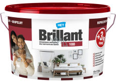 Het Brillant 100 malířská omyvatelná barva, 15 + 3 kg