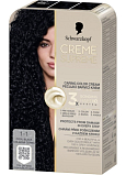 Schwarzkopf Creme Supreme Haarfarbe 1-1 Kühle Schwarz 60 ml