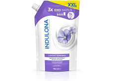 Indulona flüssige Seife Leinsamen Nachfüllung, 750 ml