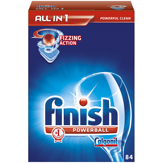 Calgonit Finish All-in-1 Classic Regular Geschirrspülertabletten 84 Stück