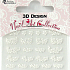 Absolute Cosmetics Nail Art 3D Nagelaufkleber 24926 1 Blatt