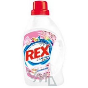 Rex 2in1 Mandelmilchgel zum Waschen farbiger Wäsche 1,5 l