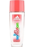 Adidas Fun Sensation parfümiertes Deodorantglas für Frauen 75 ml