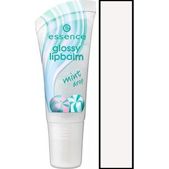 Essence Glossy Lipbalm Lippenbalsam mit Gloss 04 Mint Drop 8 ml