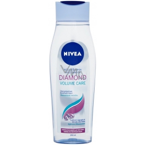 Nivea Diamond Volume Care pflegendes Shampoo für normales bis feines Haar ohne Glanz 250 ml