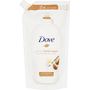 Dove flüssige Seife Sheabutter und Vanille, Nachfüllung, 500 ml