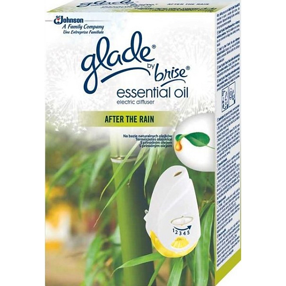 Glade ätherisches Öl After The Rain elektrischer Lufterfrischer komplette Maschine 20 ml