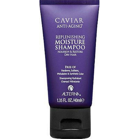 Alterna Caviar Replenishing Moisture Kaviar Feuchtigkeitsshampoo für trockenes und strapaziertes Haar 40 ml Mini