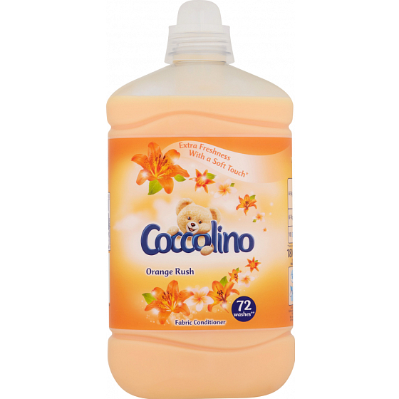 Coccolino Orange Rush konzentrierter Weichspüler 72 Dosen 1,8 l