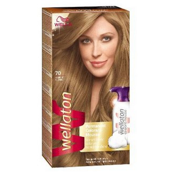 Wella Wellaton Foam Haarfarbe 7/0 Mittelblond