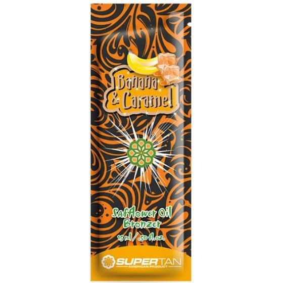 SuperTan Super Sensations Heißes Karamell und Bananenbronzer zum Bräunen im Solarium 5ml